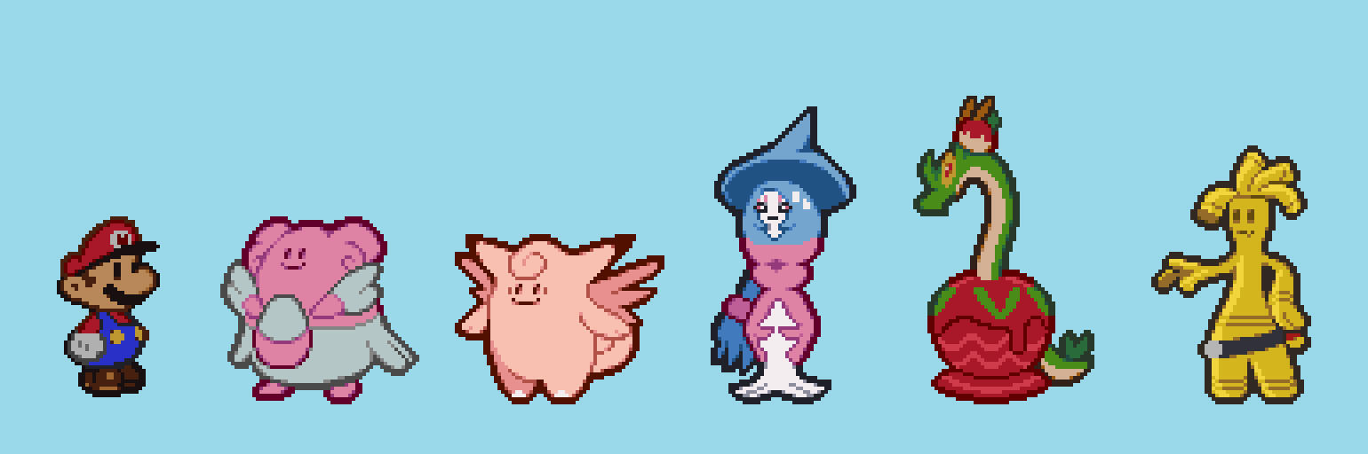 Paper Mario - Pokemon