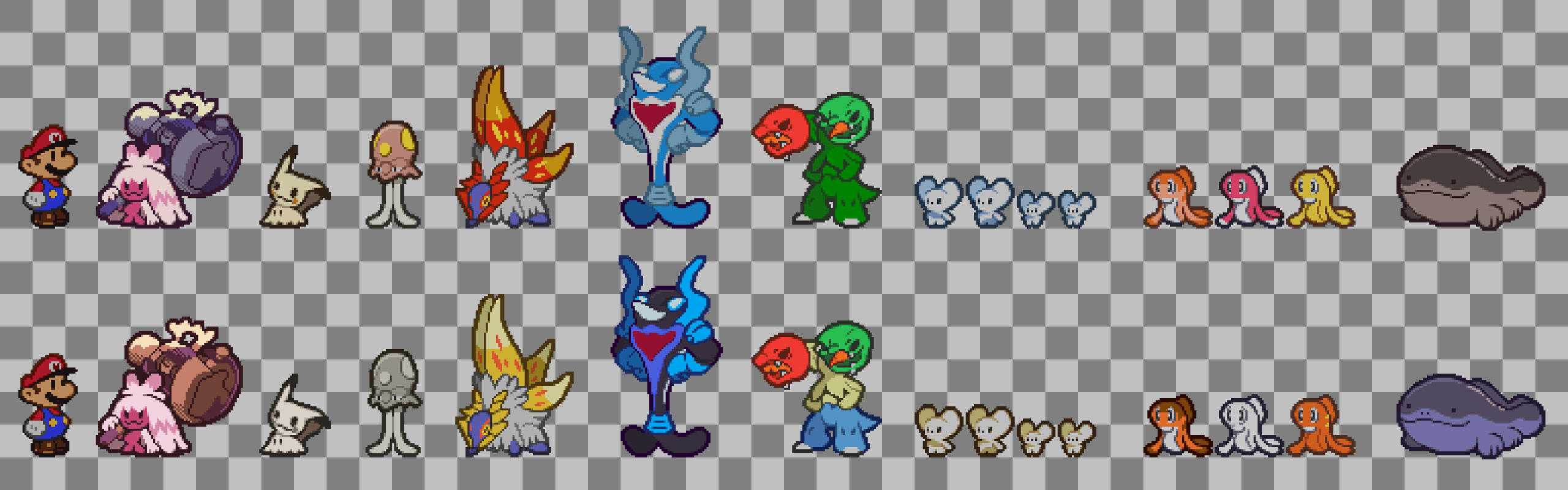 Paper Mario - Pokemon